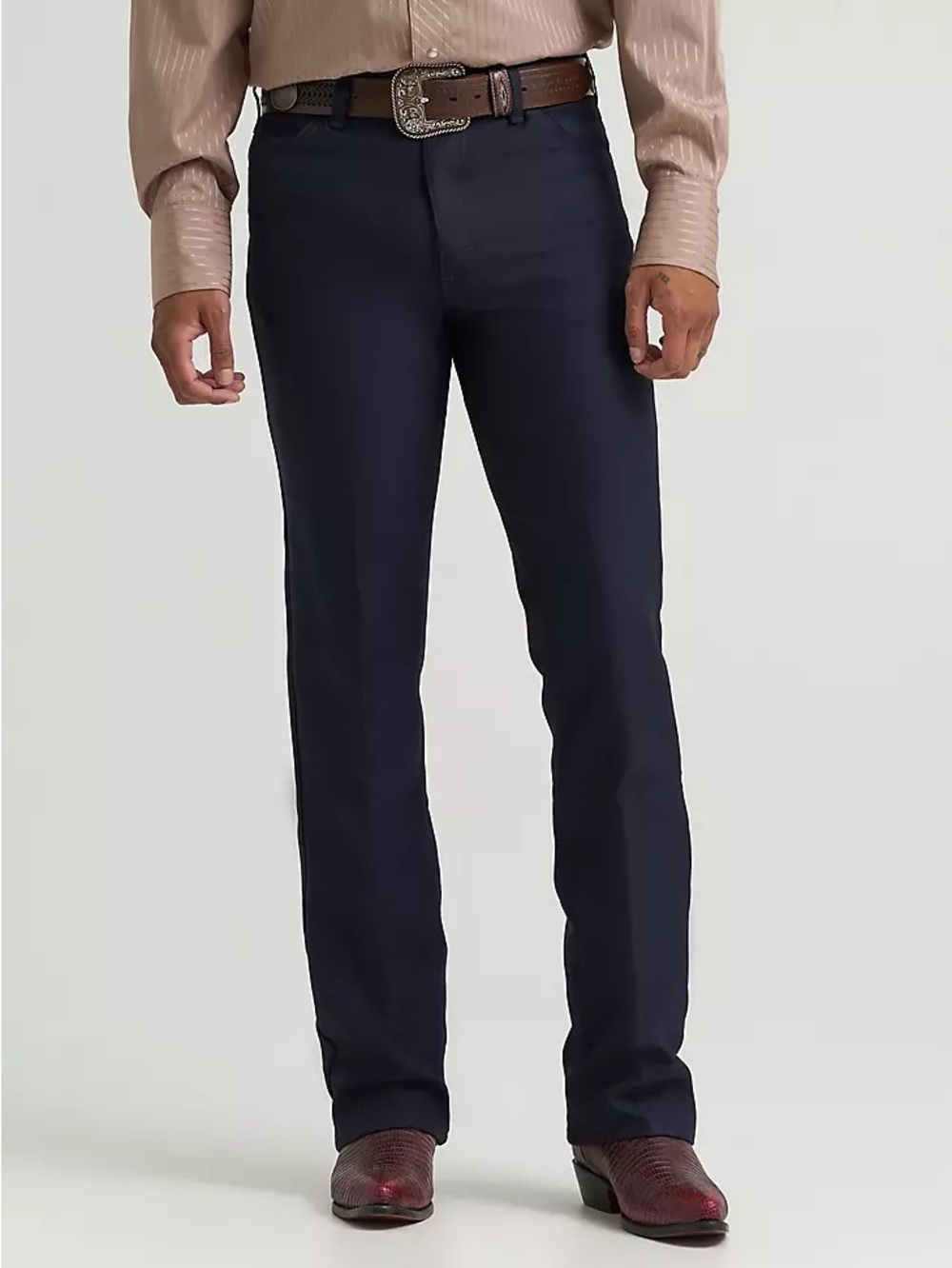 Wrangler Wrancher Men's Dark Navy Dress Pants
